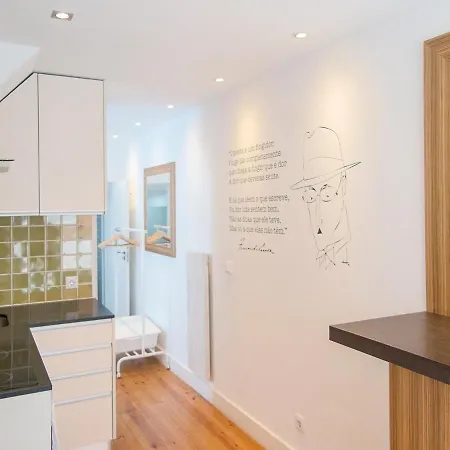 Appartamento Fernando Pessoa Lovely & Bright Apt In Rossio