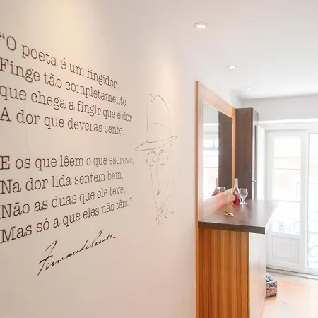 Appartamento Fernando Pessoa Lovely & Bright Apt In Rossio Lisbona